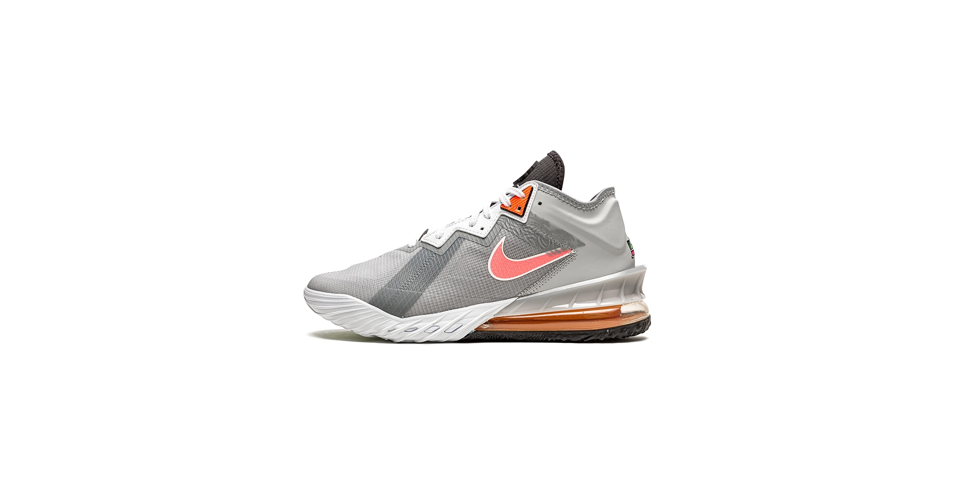 Amazon.com | Nike Lebron XVIII Low Light Smoke Grey/Sunset Pulse